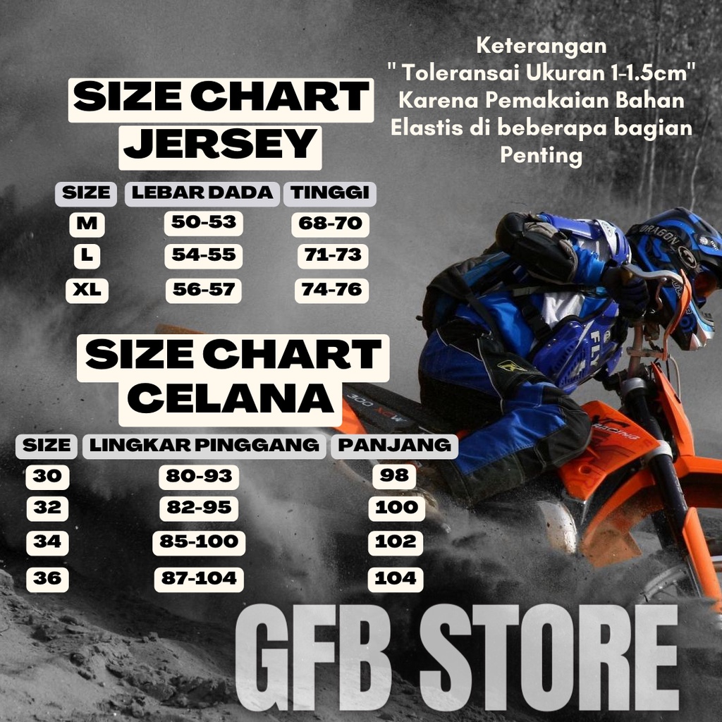 Jersey Set Celana Trail  motor cross Adventure Full Print|  Pant Gearset out wear Motocross New 2023 Fashion