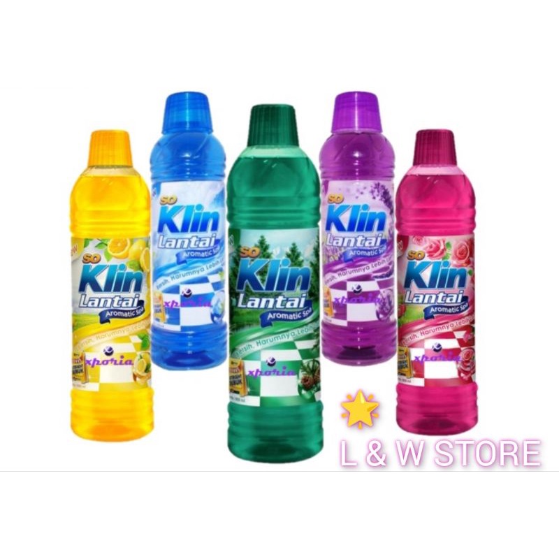 So Klin Lantai Botol 450ml/ Varian Random