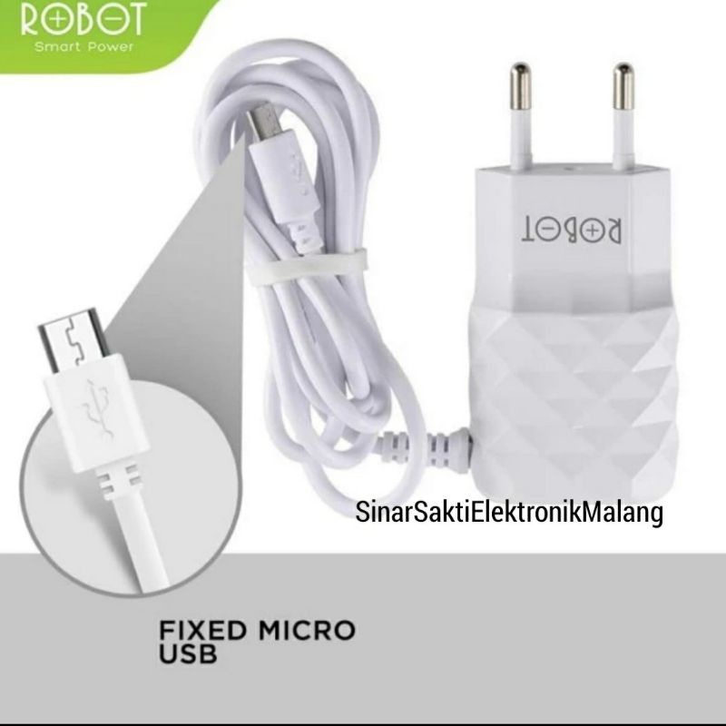 Charger Hp Robot RT-K5 Adaptor 3 Output Fast Charging 3 in 1 Port 2 Slot USB
