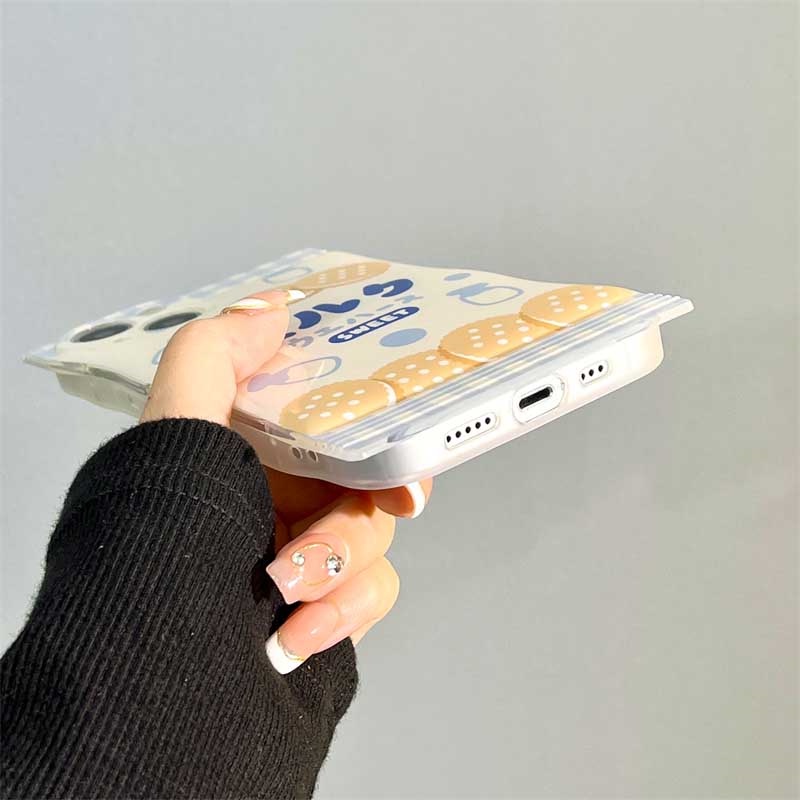 Casing TPU Redmi Note 11S 11 Pro 10C 10A 9C 9T 9A Note 10 5G 10S 9 8 Poco X3 Pro NFC Motif Biskuit Goodie Bag