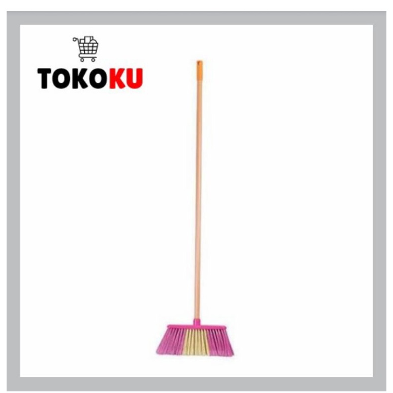SAPU LANTAI PLASTIK LION STAR/LIVINA BROOM NO.332 LION STAR BM-32
