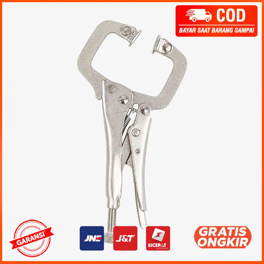 Tang Penjepit Vise Grip Welding Mouth C Clamp 5 Inch A161
