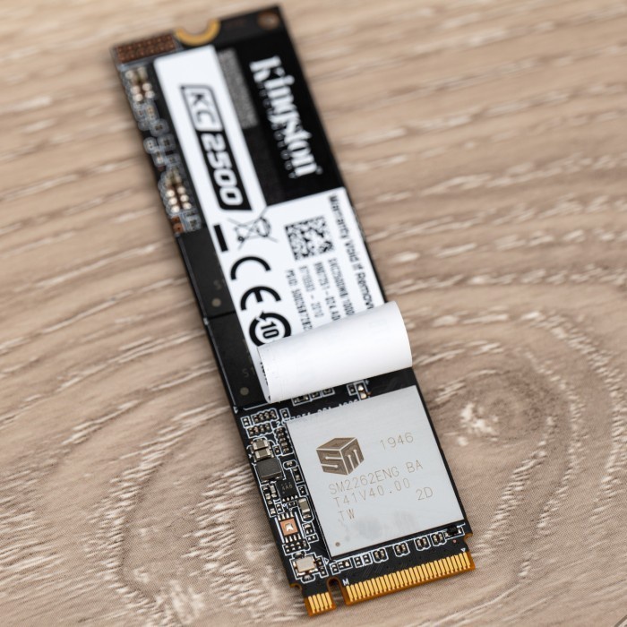 SSD m.2 kingstone KC2500 NVme 2TB PCIe Gen 3x4