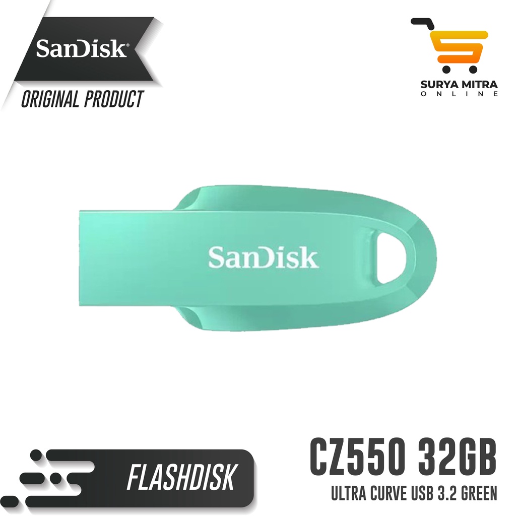 Flashdisk SanDisk Ultra Curve CZ550 32GB USB 3.2 100MB/s