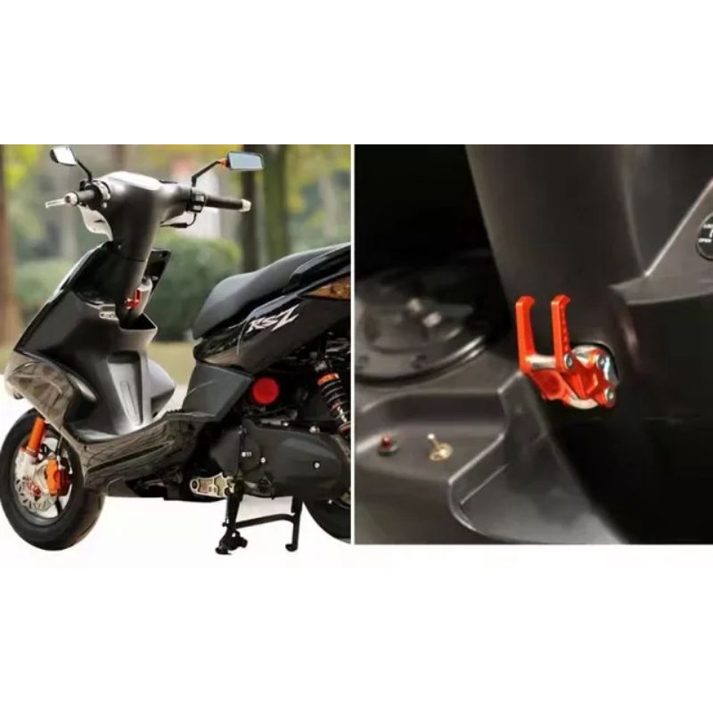 gantungan barang motor cnc matic model cakar