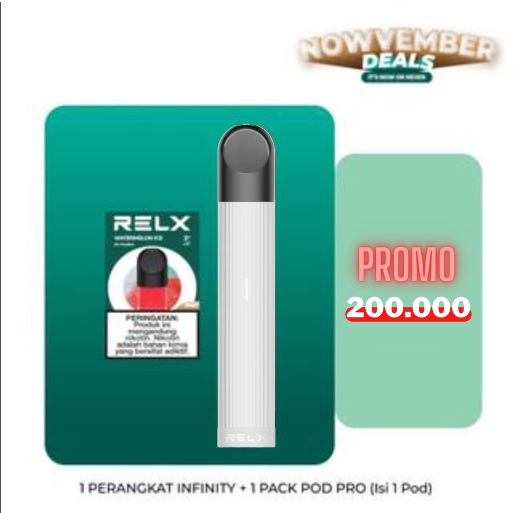 RELX Bundle Essential Device White &amp; Pod