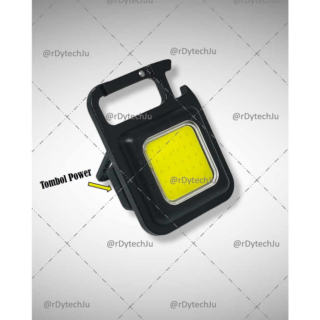 Lampu COB mini Lampu Senter Emergency Rechargeable