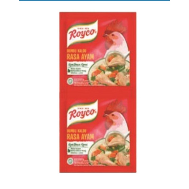 

( RENCENG ) ROYCO bumbu pelezat serbaguna ayam 8gr isi ( 1 RENCENG = 12PCS )