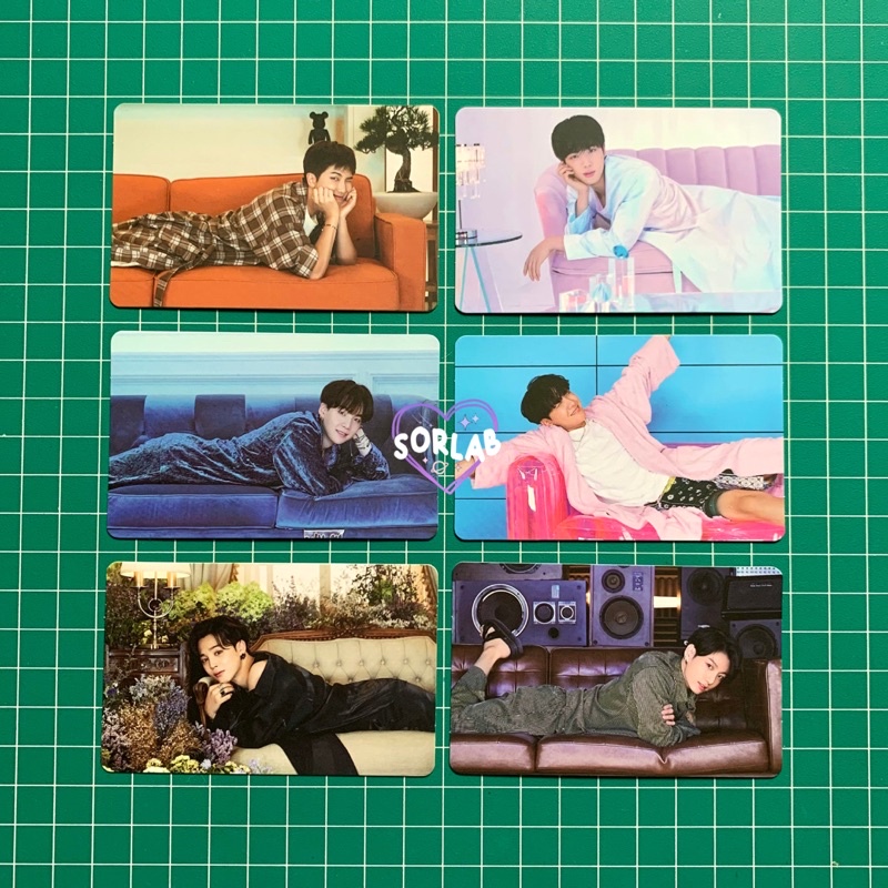 [OFFICIAL] PHOTOCARD PC BTS KIM NAMJOON / RM, SEOKJIN / JIN, YOONGI / SUGA, JHOPE, JIMIN, JUNGKOOK B