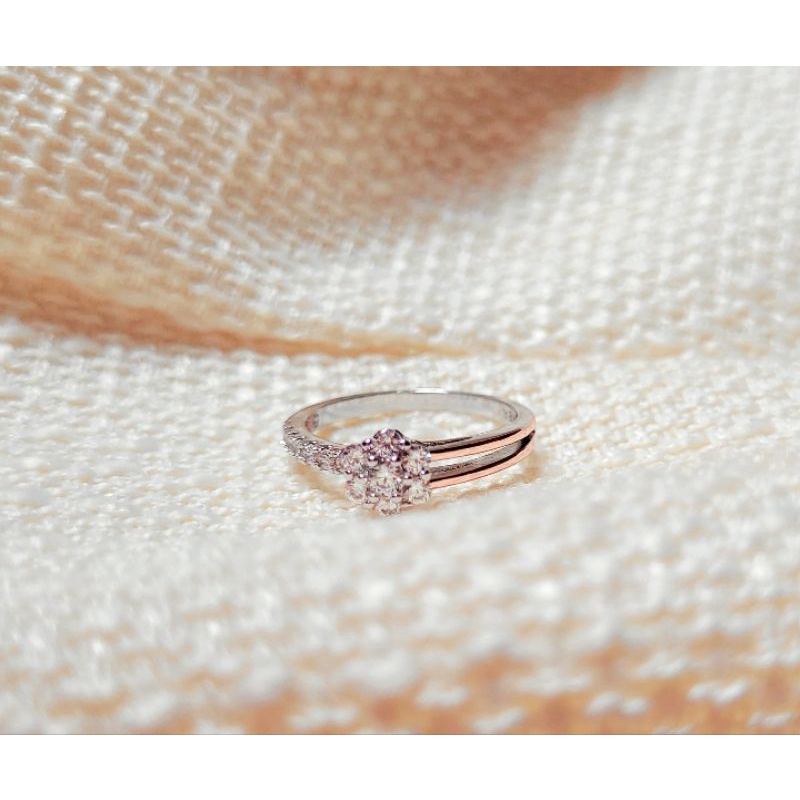 CINCIN RHODIUM -FLO- ANTI KARAT, ANTI HITAM