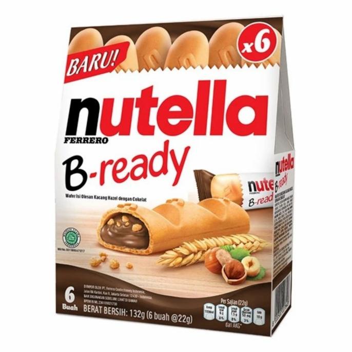 

Nutella b-ready 132 gr isi 6