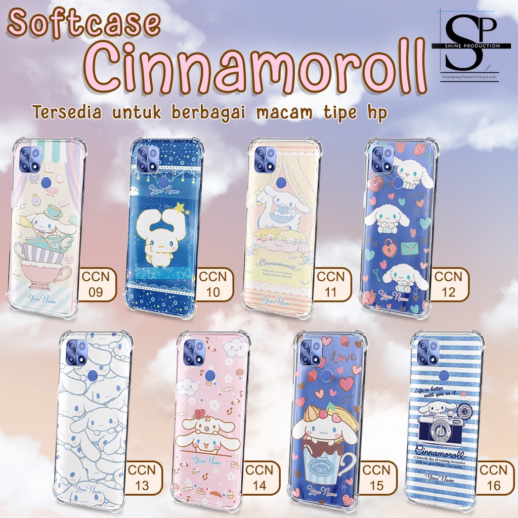 Softcase Cinnamoroll iphone 11 12 13 MINI PRO PROMAX 7 8 SE 2020 XR X XS XSMAX 14