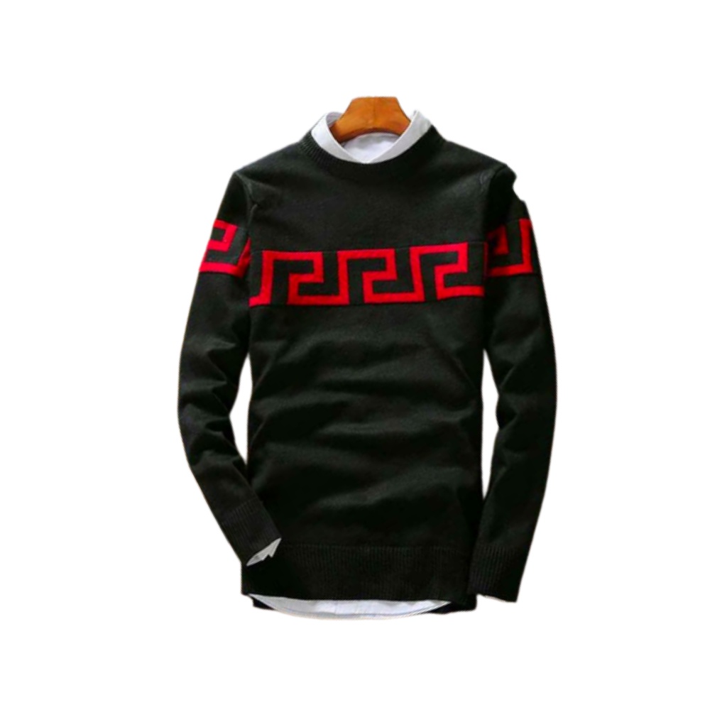 MyAgen - SWEATER RAJUT LABIRIN SMOOTH TRIBAL BANYAK PILIHAN WARNA