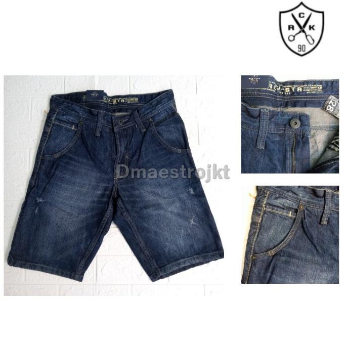 PRODUK- CELANA PENDEK JEANS ROCKSTAR ORIGINAL DENIM COWOK .