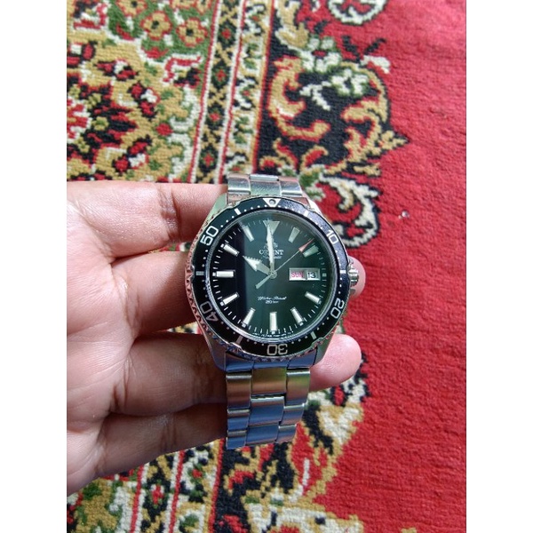 Orient mako 3, mako III, orient kamasu black