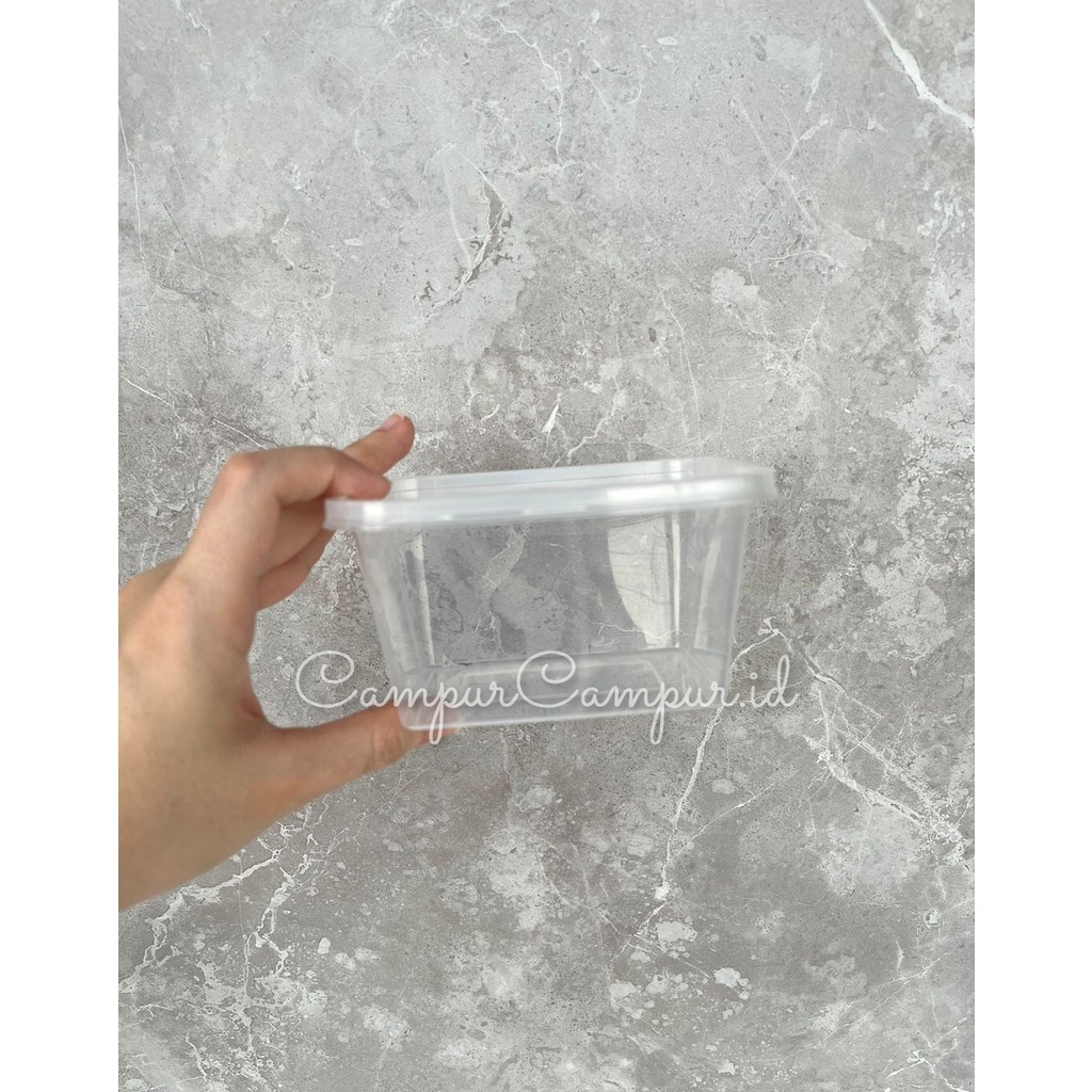 Thinwall 300ml Persegi Panjang Food Container Rectangle Thinwall Kotak Persegi Panjang Kotak Makan T