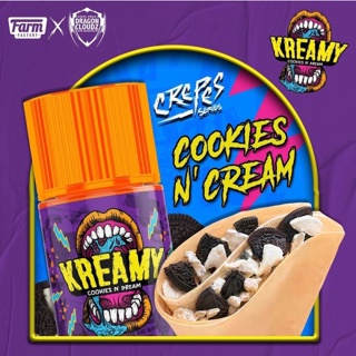 [qs] Kreamy Cookies N' Cream 60ML by Farm Factory x Dragon Cloudz