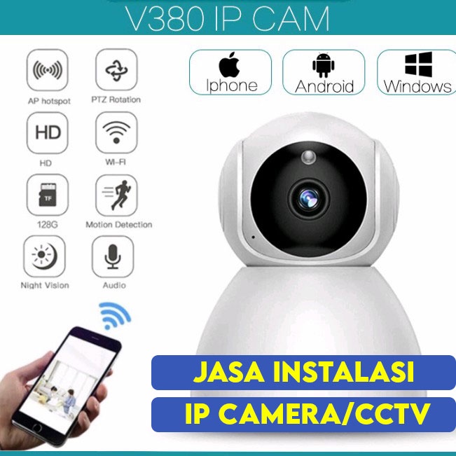 Jasa Instalasi IP Camera CCTV Akses lewat HP dimanapun