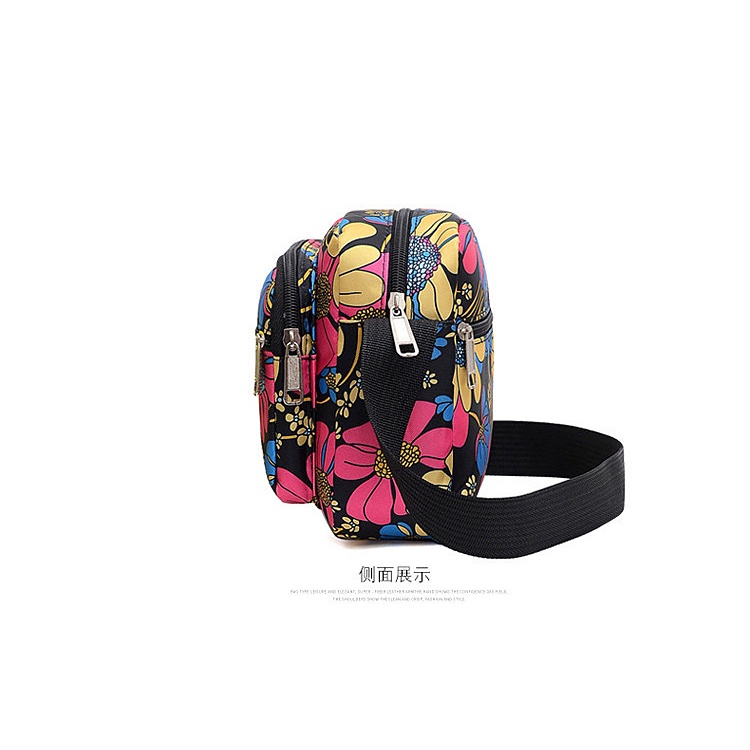 Serenity Tas Selempang Perempuan Motif Bunga-bunga / Terbaru Import - 553