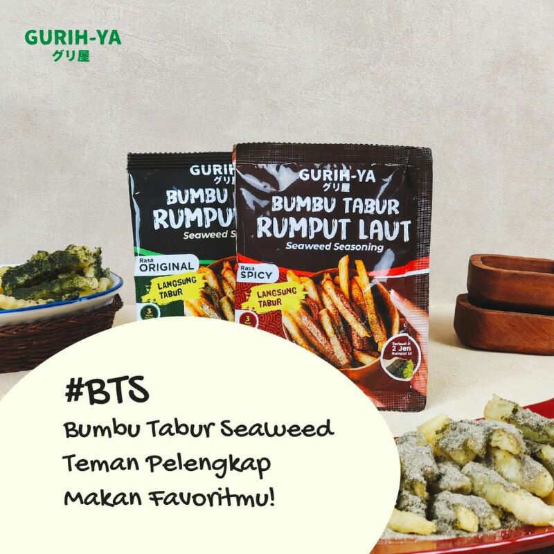 GURIH - YA Bumbu Tabur Rumput Laut 15 gram Halal