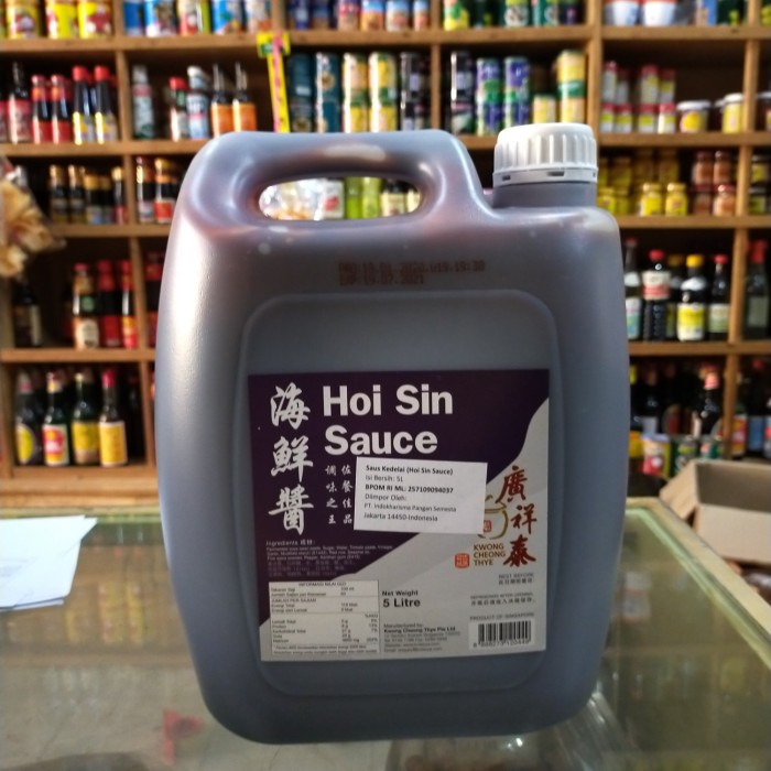 

KCT KWONG CHEONG THYE HOI SIN HOISIN SAUCE/ SAUS KEDELAI 5LITER