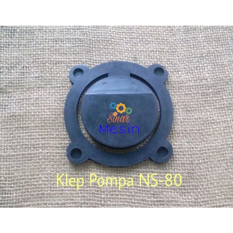 Klep Karet Pompa NS80  3 inch
