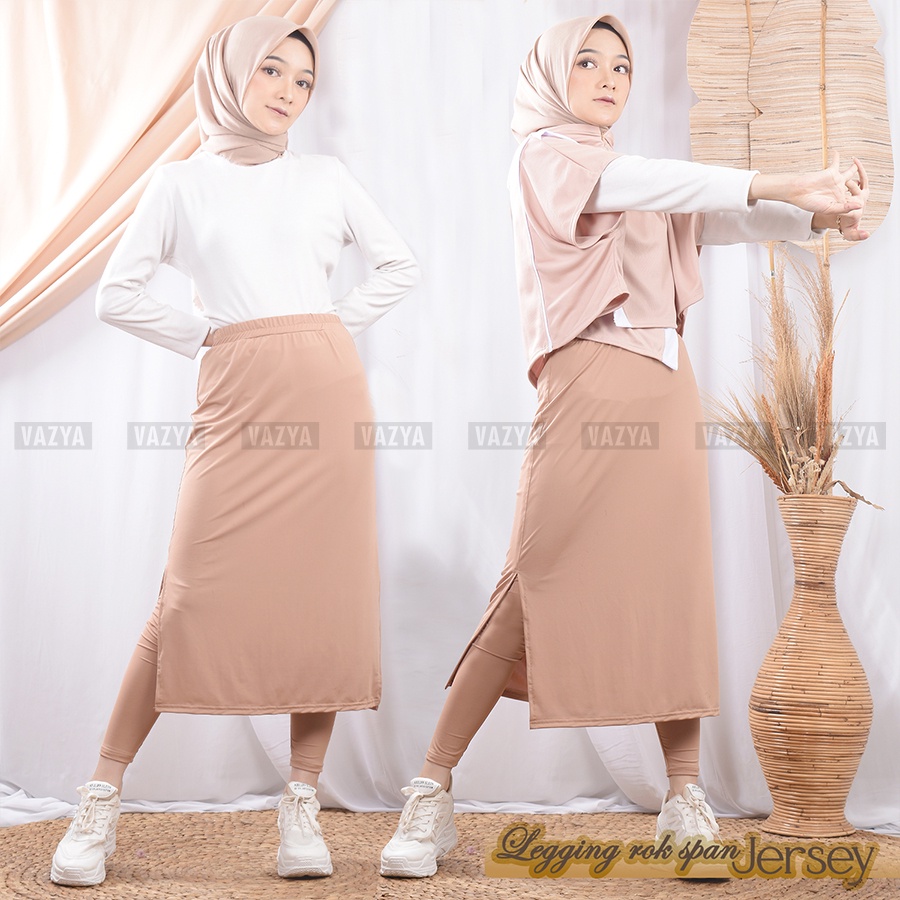 Legging Rok Span Jersey Sporty / Casual