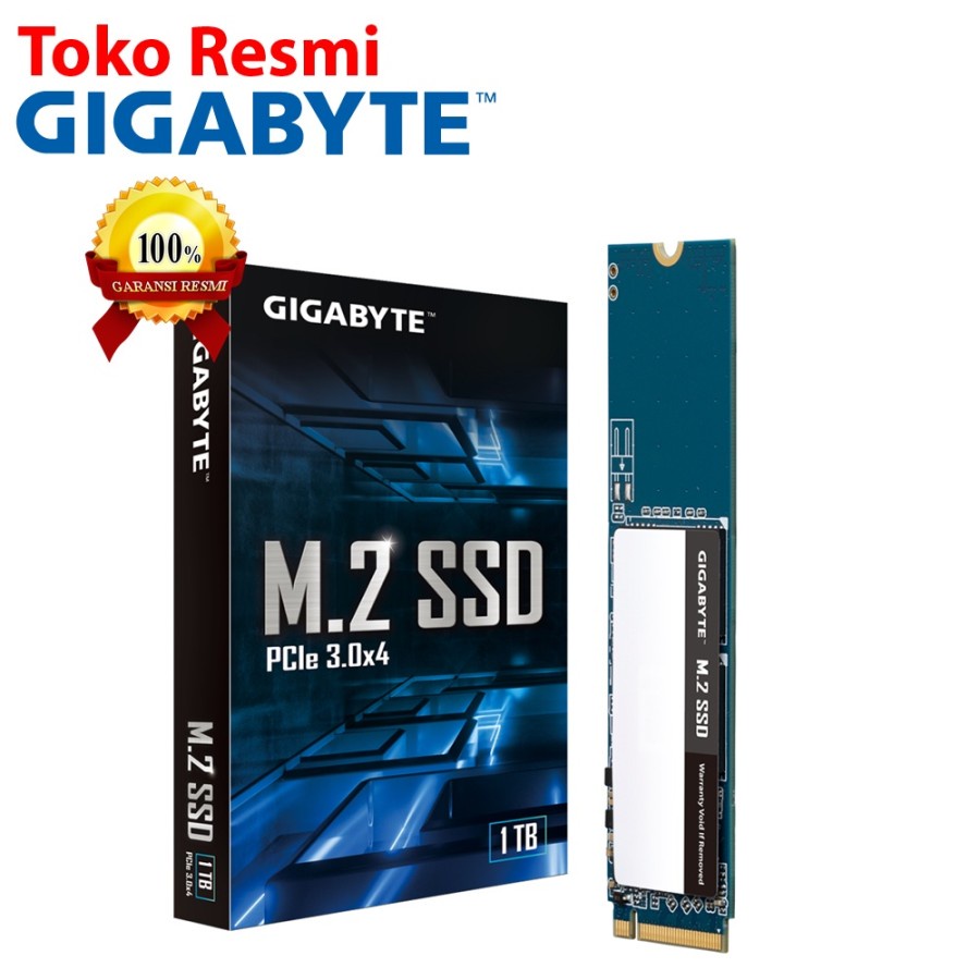 Gigabyte SSD M.2 NVME Gen3x4 1TB (GM21TB) - Garansi Resmi