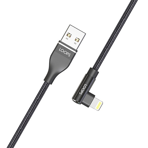 Loops Nylon Gaming Cable Lightning to USB