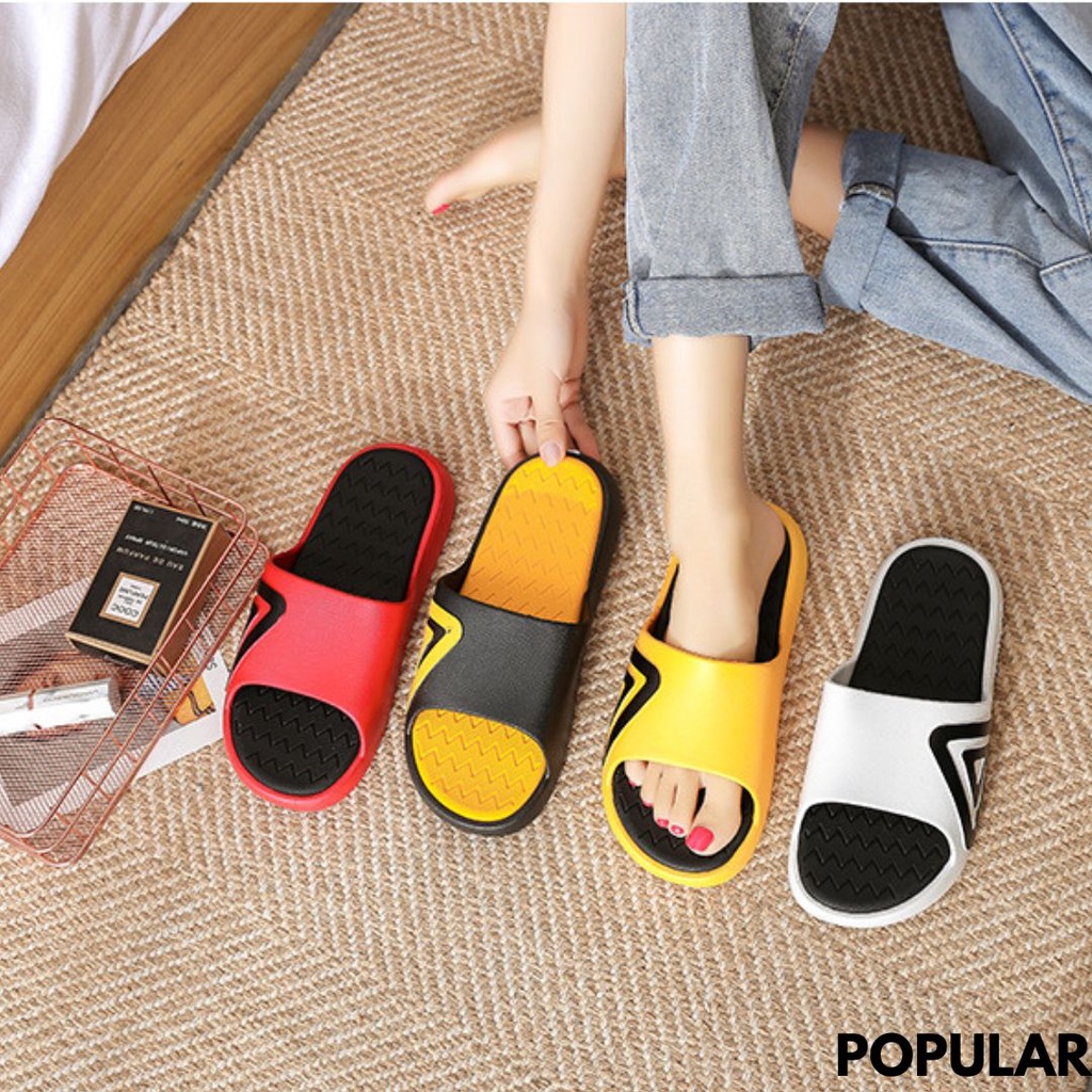 SANDAL SELOP UNISEX MUDAH UNTUK DIPAKAI DAN MUDAH DICUCI IMPORT BAHAN RUBBER POPULAR