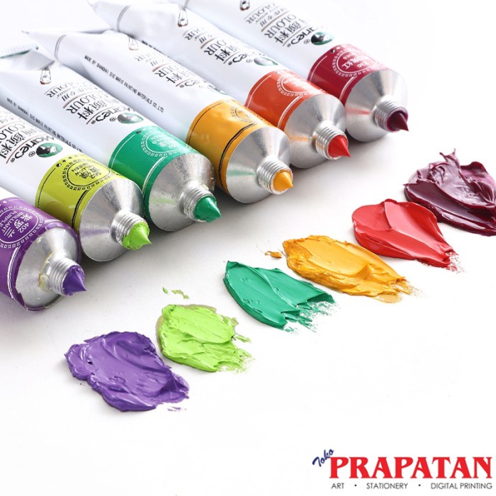 

Maries Oil Colour / Cat Minyak Maries 21 ml PART 2 - SCARLET NANDAA