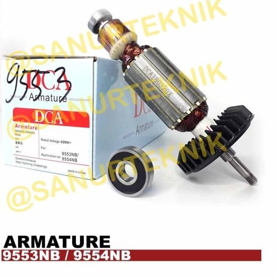 (PAKET) DCA ARMATURE + STATOR MAKITA 9553B 9553 B 9553NB 9553 NB