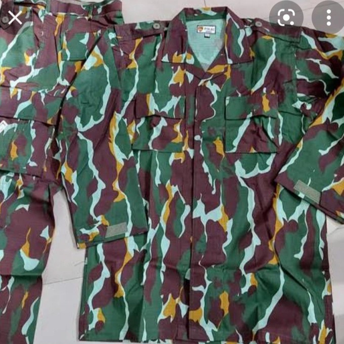Baju Pdl Loreng Jatah Brimob Kuwalitas Bagus Bahan Seritek