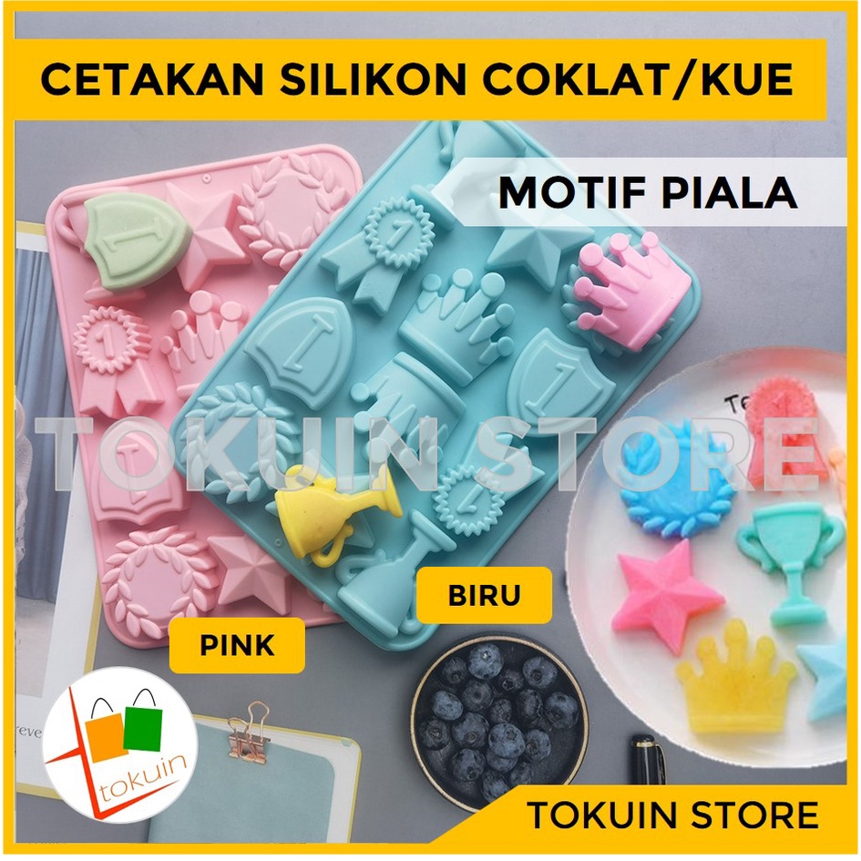 Cetakan Silikon Kue Coklat Silicon Mold Jelly Puding Es Piala Bintang