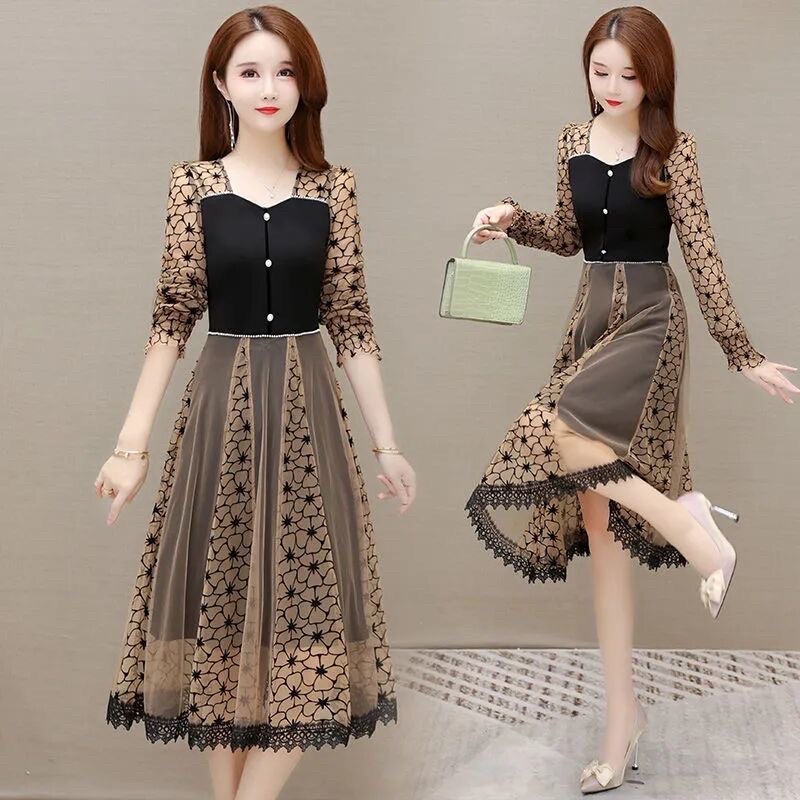 Dress Style Elegan Variasi M240