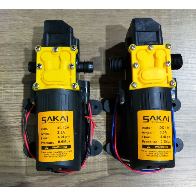 POMPA AIR DC / DINAMO PUMP SPRAYER ELEKTRIK / CUCI MOBIL / MOTOR / AC SAKAI