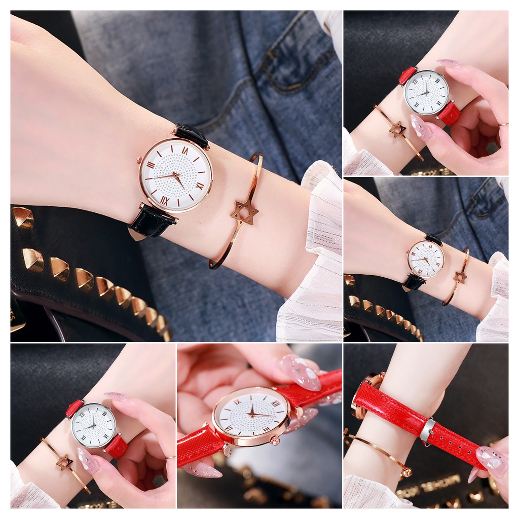 Jam Tangan Wanita A0148 Gypsophila Quartz Watch