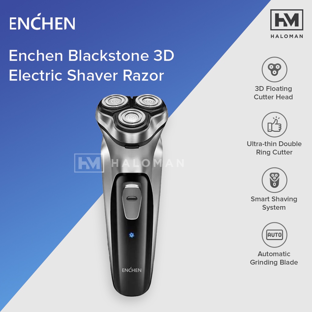 Alat Cukur Jenggot Enchen Shaver Blackstone 3D Electric Shaver / Pisau Pengganti Enchen Cukur Kumis Elektrik