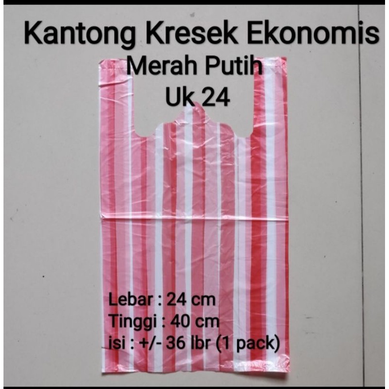 HD Merah Putih 24 | Kantong Plastik Merah Putih, Kresek Merah Putih