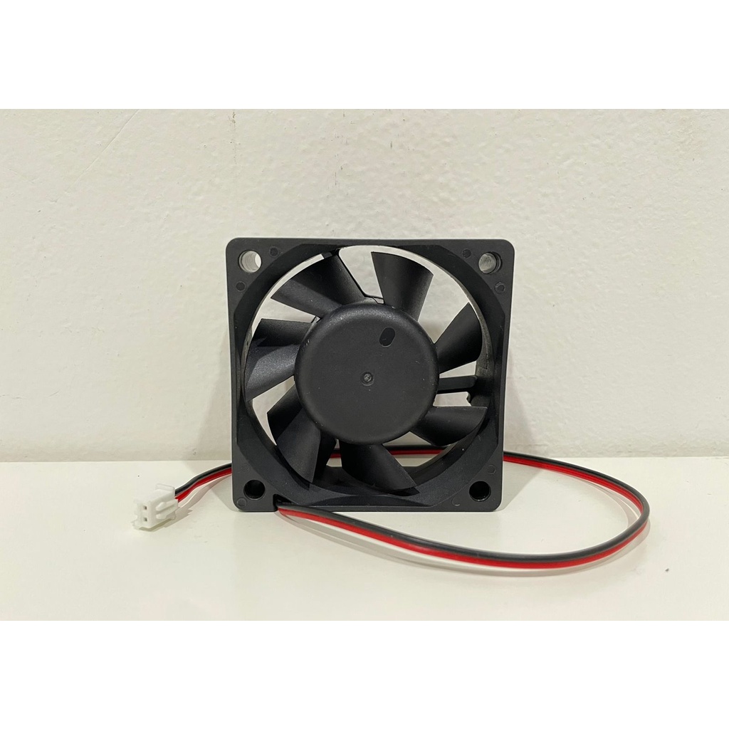 Fan DC 12V 6x6 cm / Kipas DC 12V tebal 2.5 cm 12 Volt