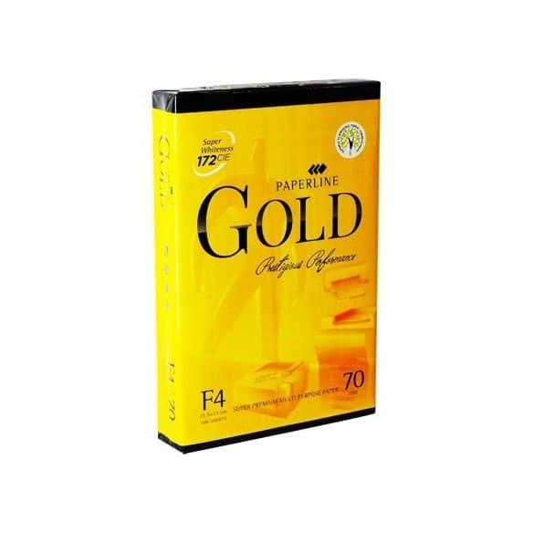 

HARGA DISKON Kertas HVS PAPERLINE GOLD F4 70 Gram