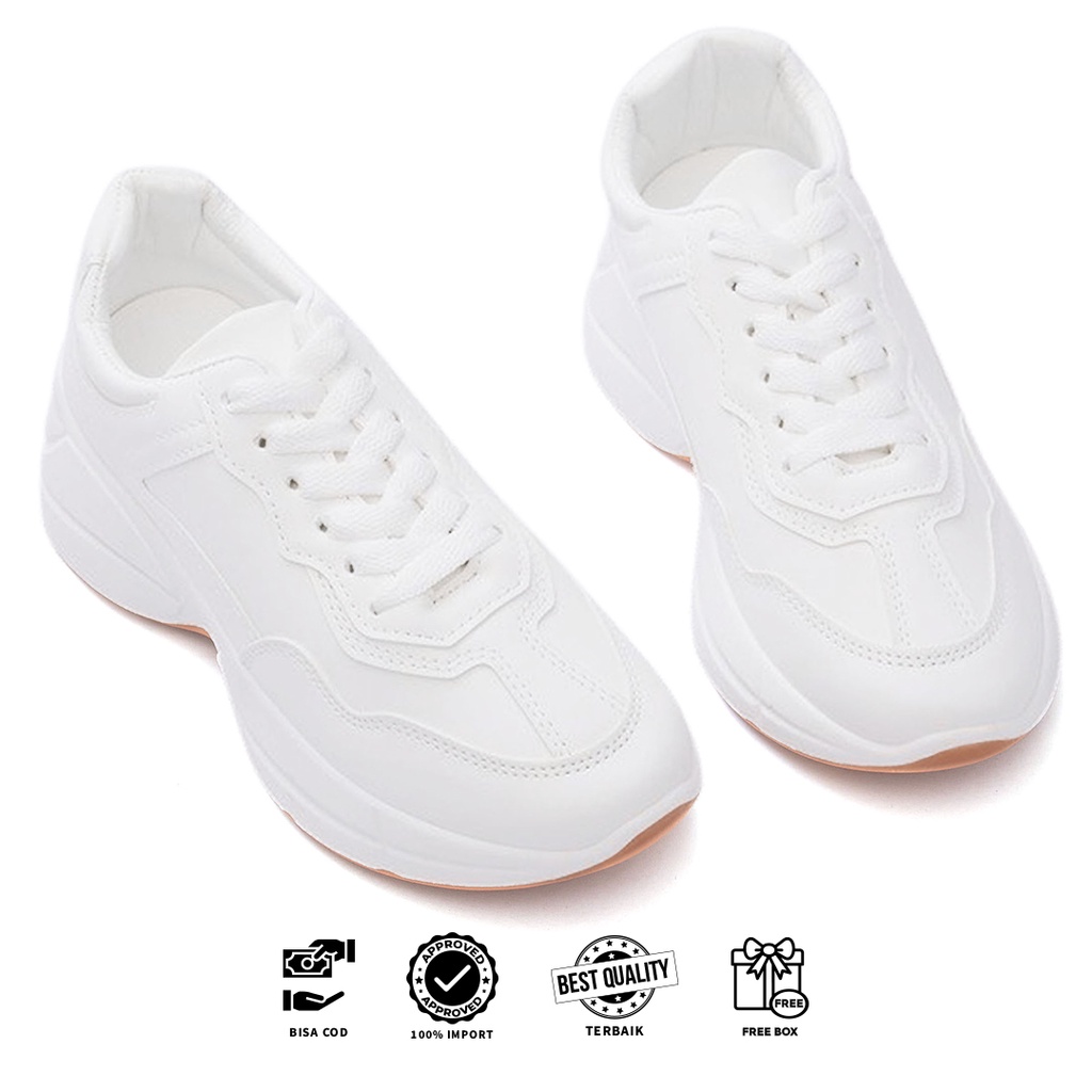 [Original Ber-Hologram] SNEAKYSHOES SOMI SEPATU SNEAKERS WANITA FASHION KOREA IMPORT PREMIUM - A195