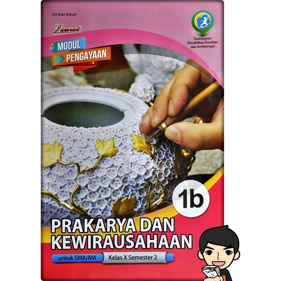 LKS PRAKARYA SMA/ MA KELAS X 10 SEMESTER 2 K13 | Zamrud