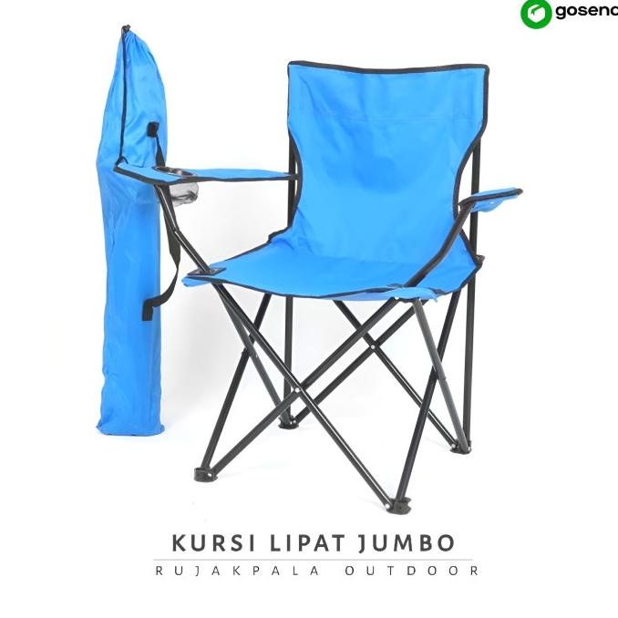 kursi lipat portabel outdor kursi camping kursi lipat outdoor besar stock ready