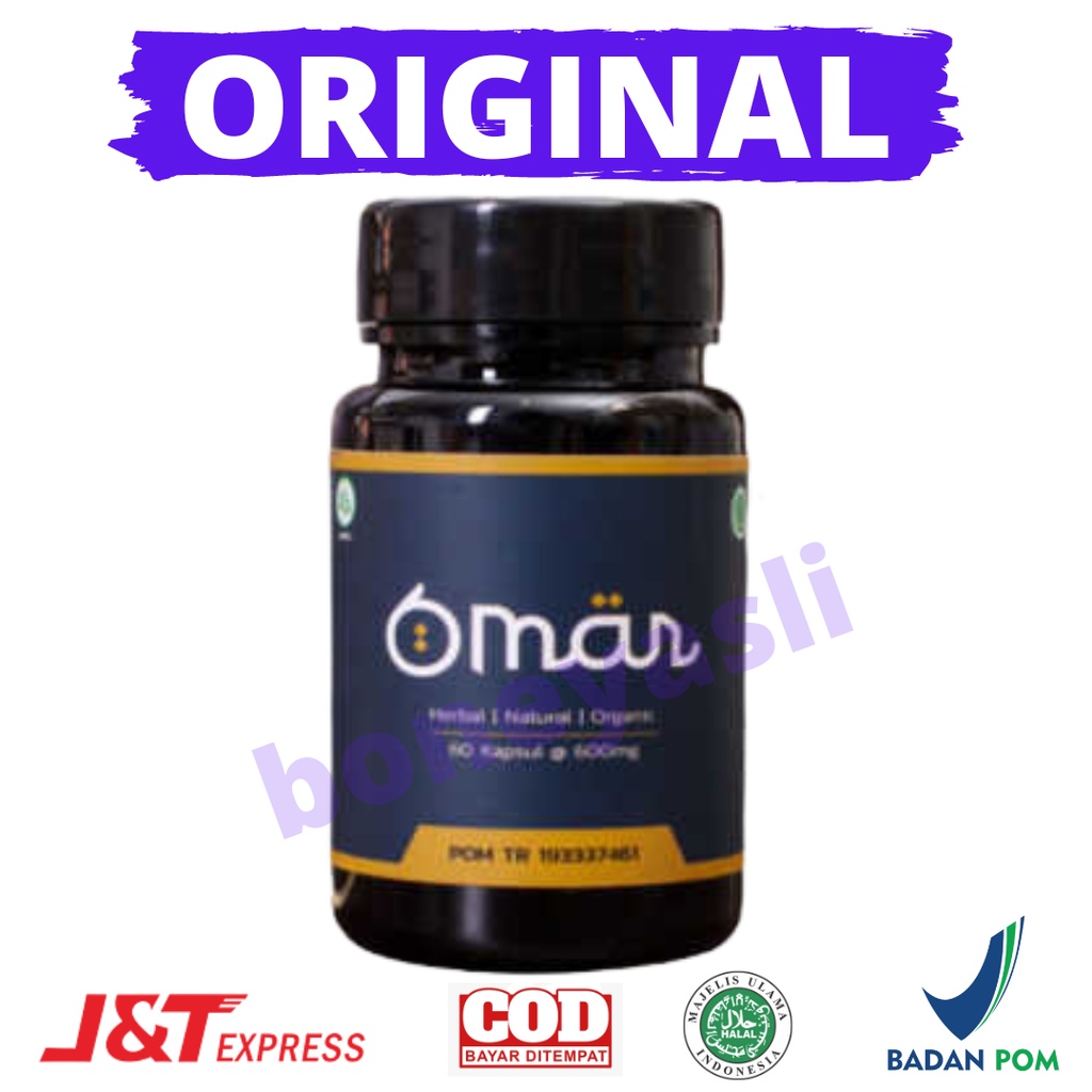 Omar Original Obat Kuat Stamina Pria Herbal Bpom 100% Asli