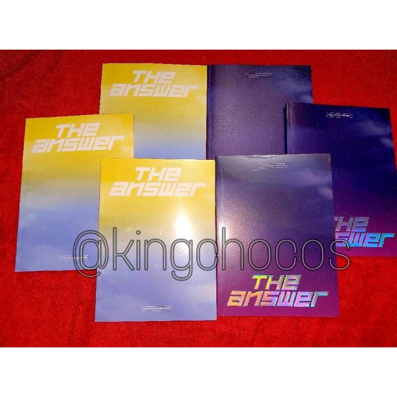 [READY STOCK] Park Jihoon 6th Mini Album : The Answer