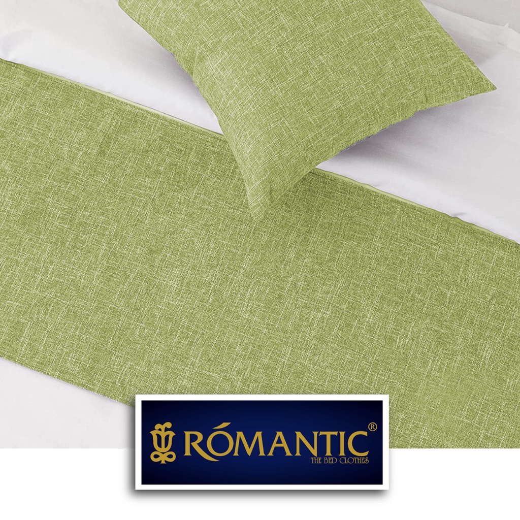 Bed Runner / Selendang kasur Lime by ROMANTIC standard Hotel minimalis