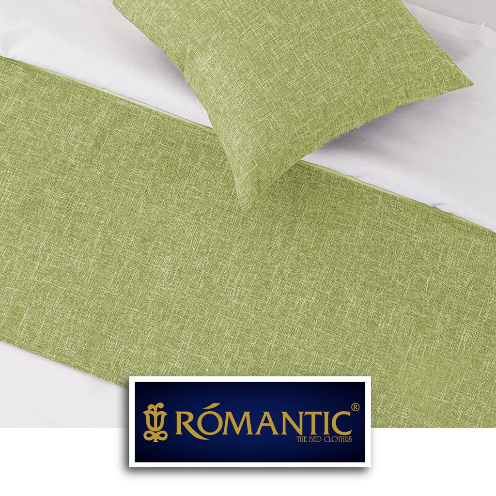 Bed Runner / Selendang kasur Lime by ROMANTIC standard Hotel minimalis