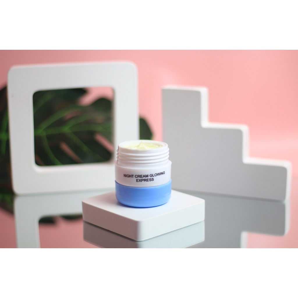 CREAM MALAM GLOWING EXPRESS ORIGINAL - NIGHT CREAM GLOWING EXPRESS MURAH