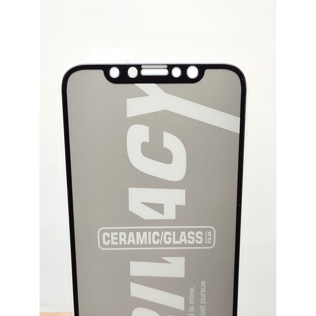 CERAMIC PRIVACY iPhone X XS XR XsMax 11Pro 11 11ProMax Ceramic Film Anti SPY Nano Lentur